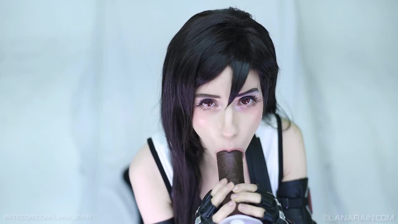 Final Fantasy Cosplay Tifa and Dog Simulated - BestialitySexTaboo -  Bestiality Sex Taboo