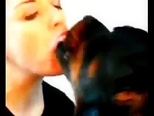 my dog kisses 5