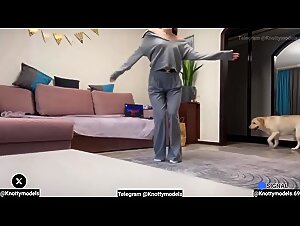 KnottyModels - Playing With Dog